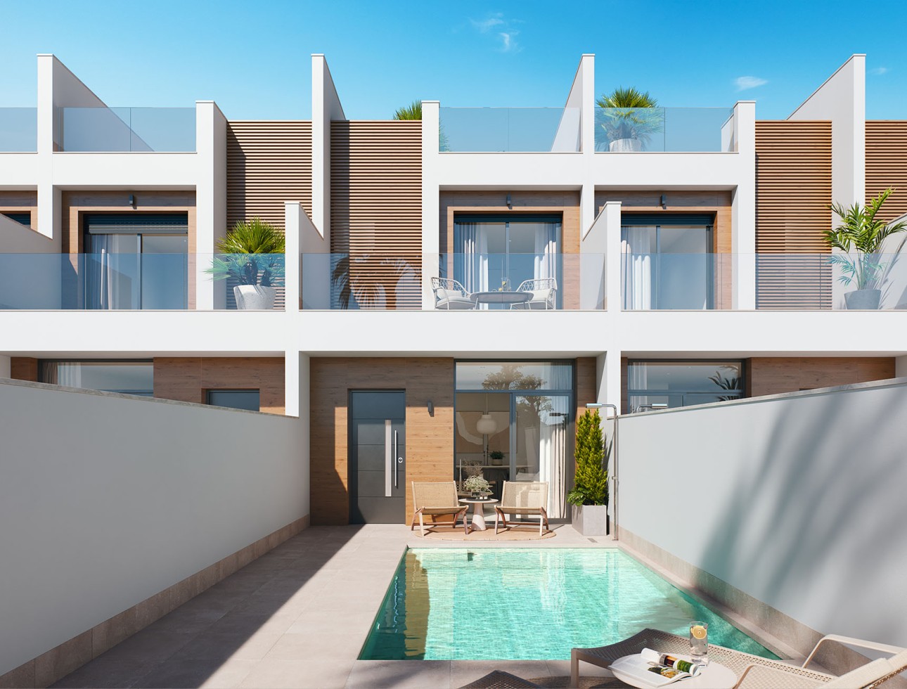 Nouvelle construction - Maison individuelle - San Pedro del Pinatar