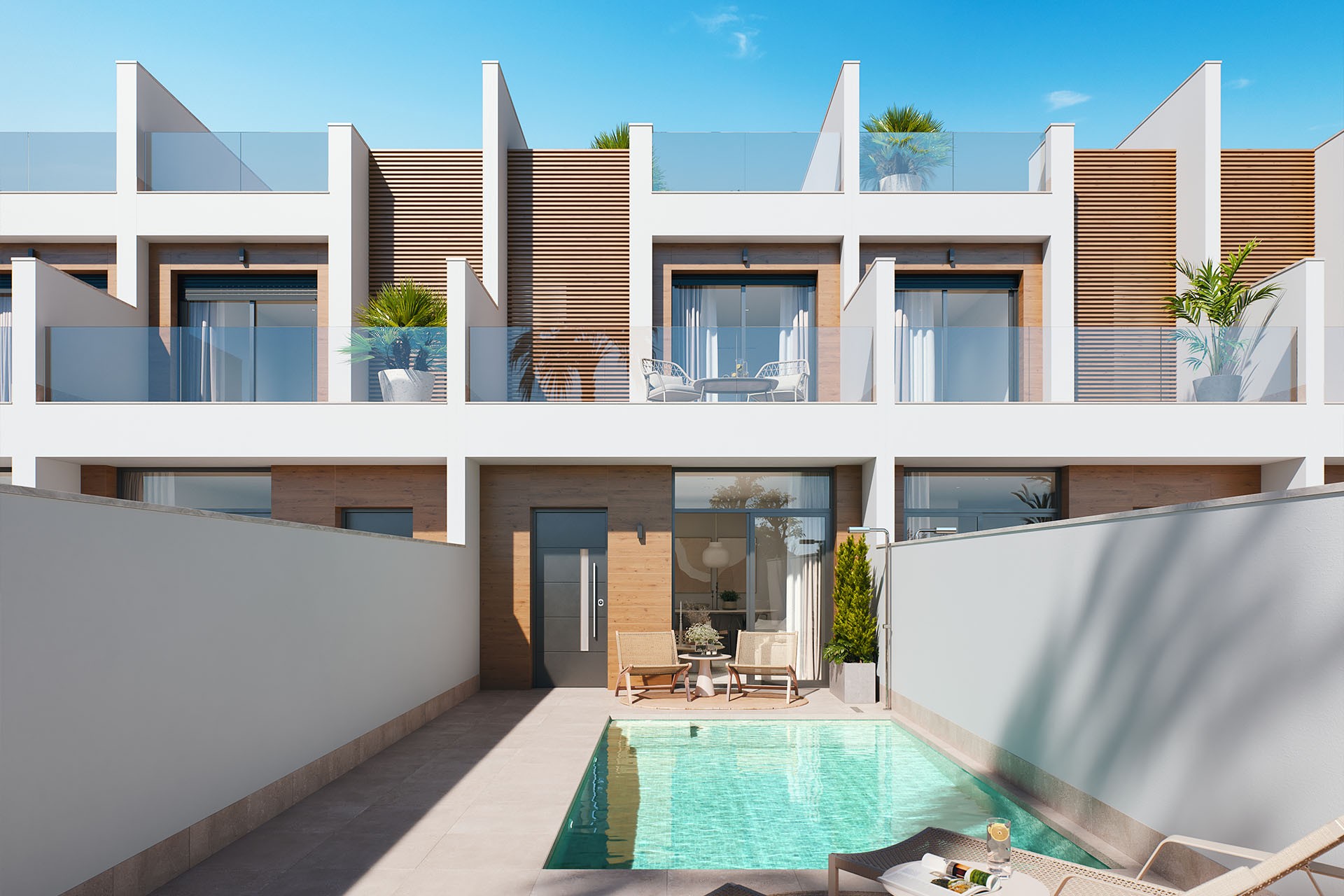 Nouvelle construction - Maison individuelle - San Pedro del Pinatar