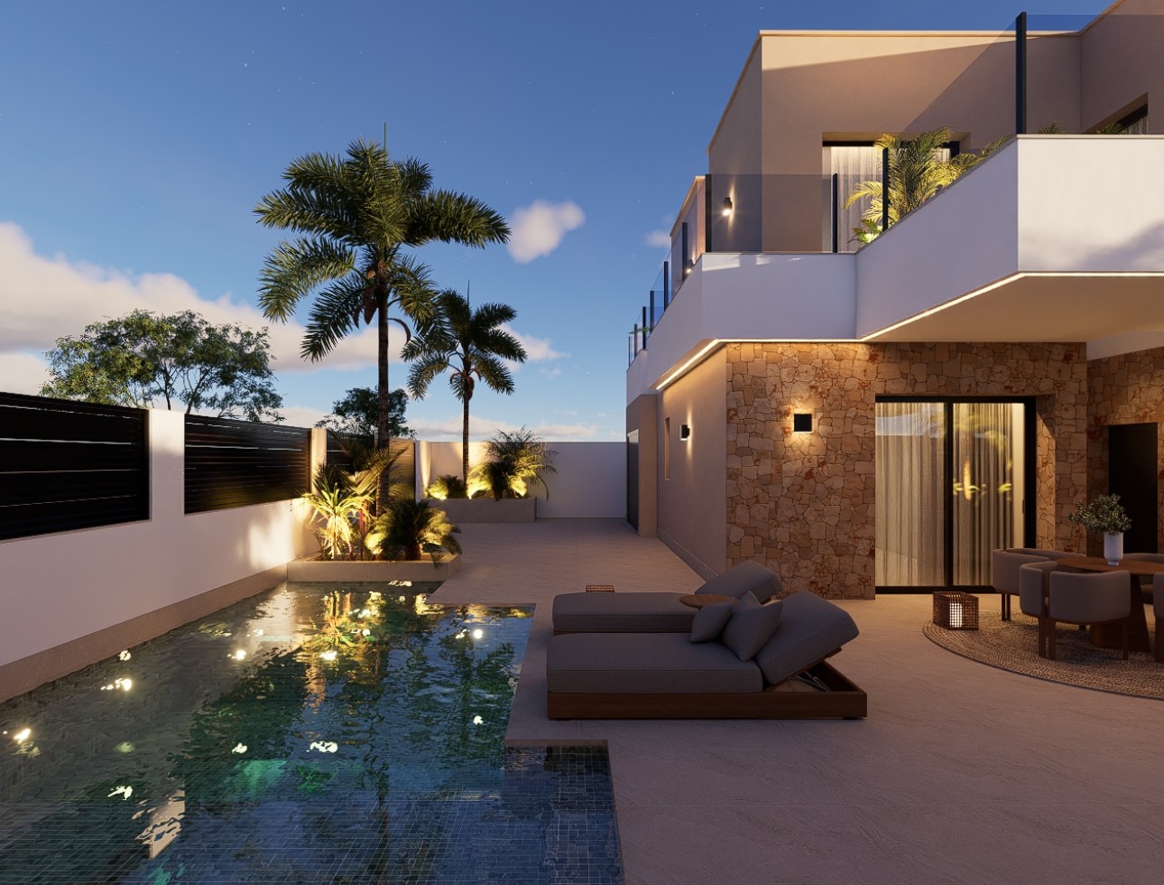 Nouvelle construction - Maison individuelle - San Pedro del Pinatar