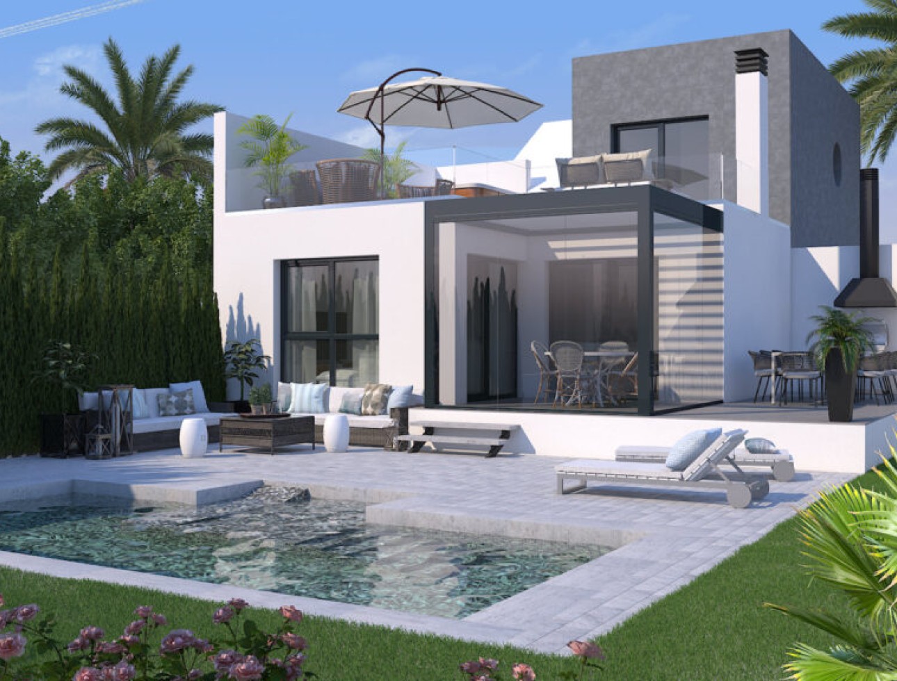 Nouvelle construction - Maison individuelle - Sant Joan d'Alacant