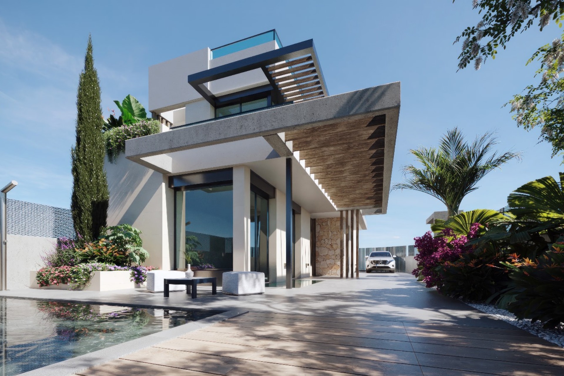 Nouvelle construction - Maison individuelle - Santa Rosalía