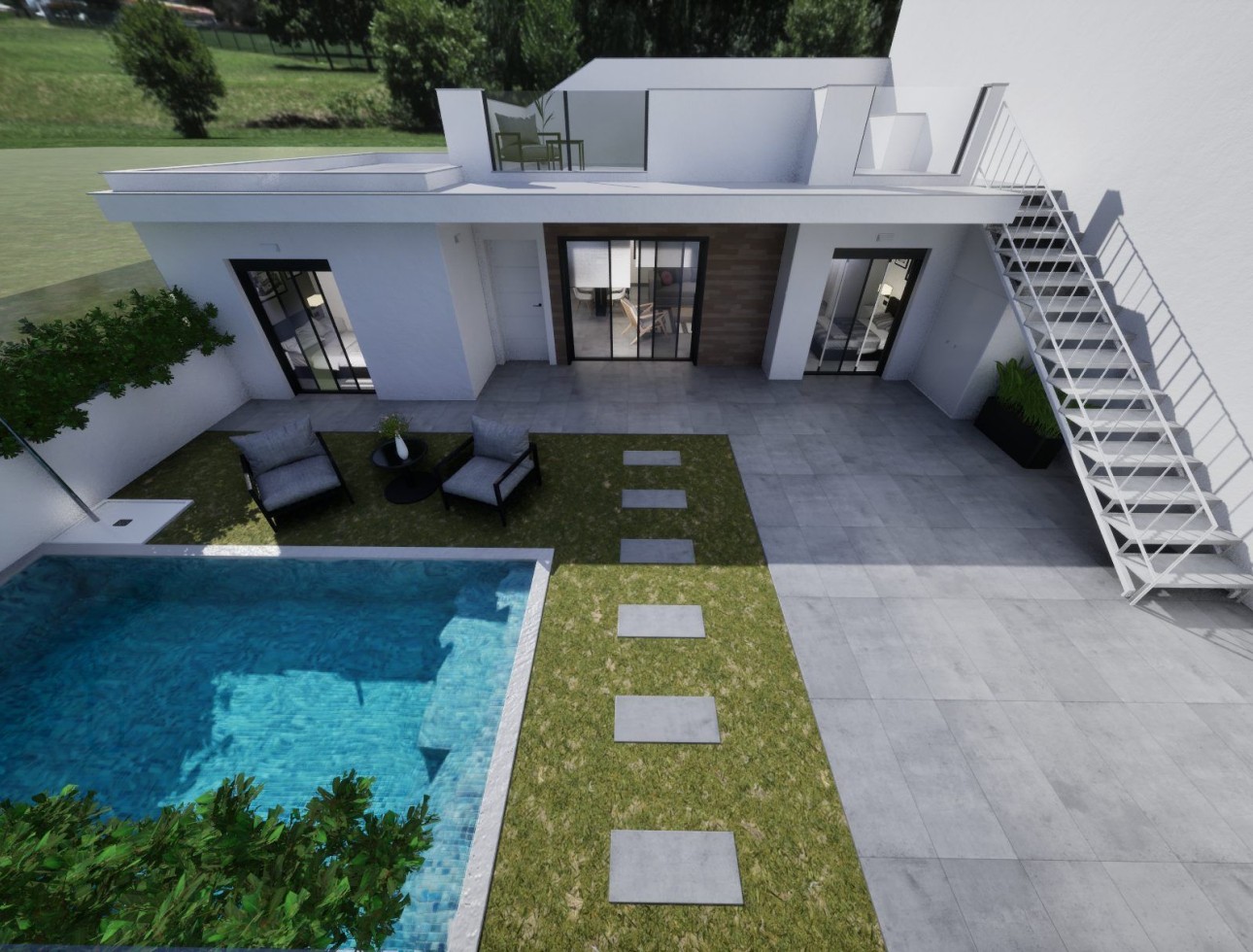 Nouvelle construction - Maison individuelle - Torre-Pacheco