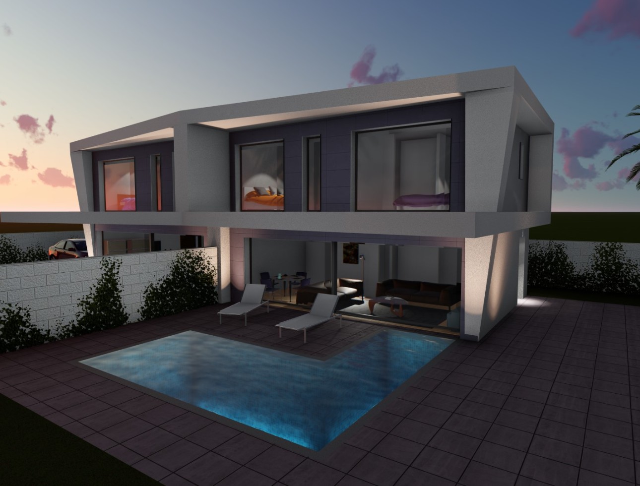 Nouvelle construction - Maison mitoyenne - Gran Alacant