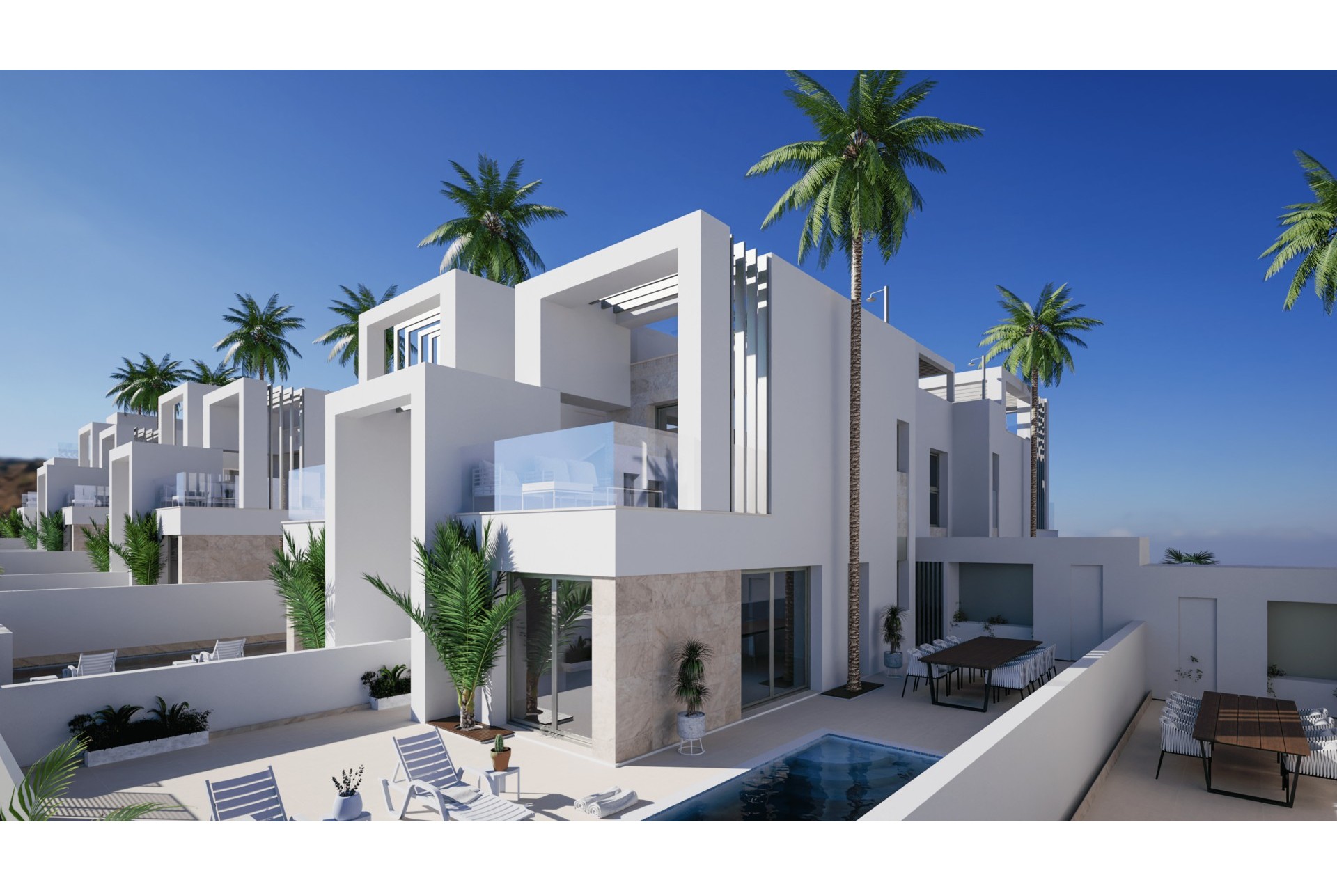 Nouvelle construction - terraced - Ciudad Quesada