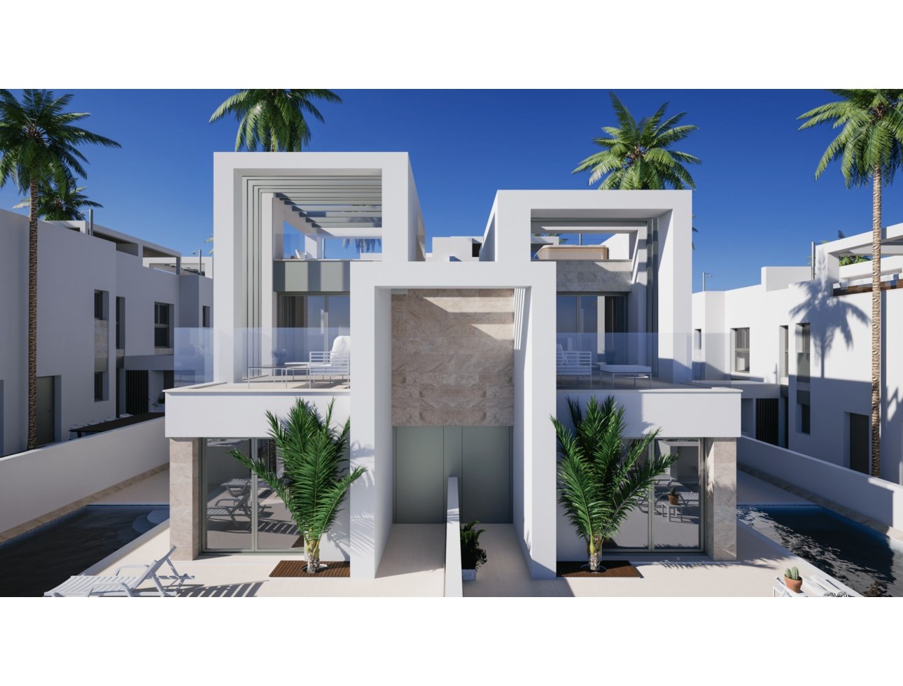 Nouvelle construction - terraced - Ciudad Quesada