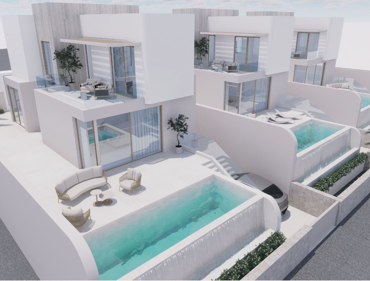 Nouvelle construction - Villa  - Algorfa