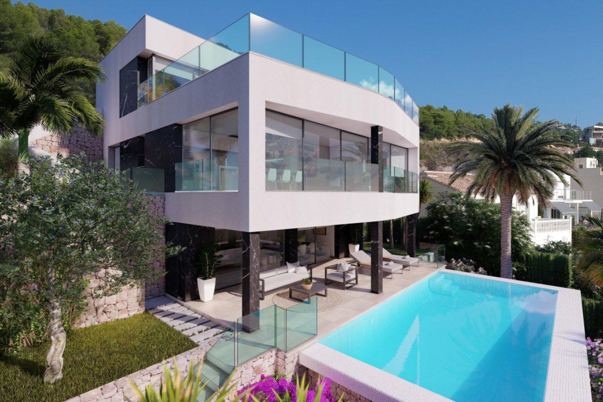 Nouvelle construction - Villa / Jumelée - Calpe
