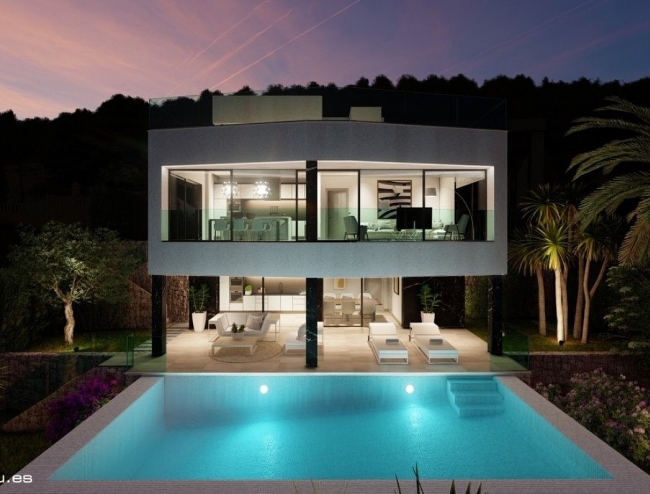 Nouvelle construction - Villa / Jumelée - Calpe