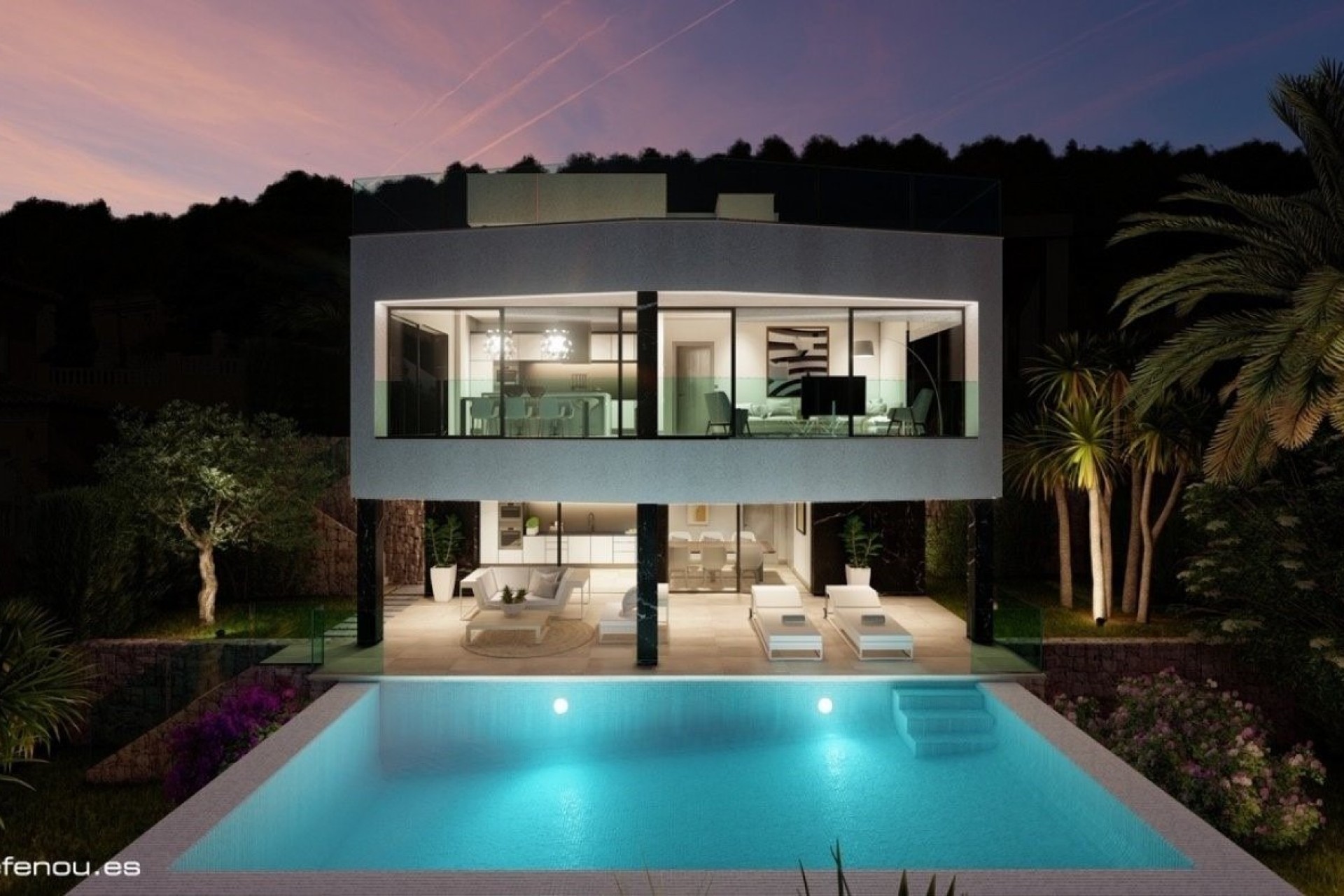 Nouvelle construction - Villa / Jumelée - Calpe