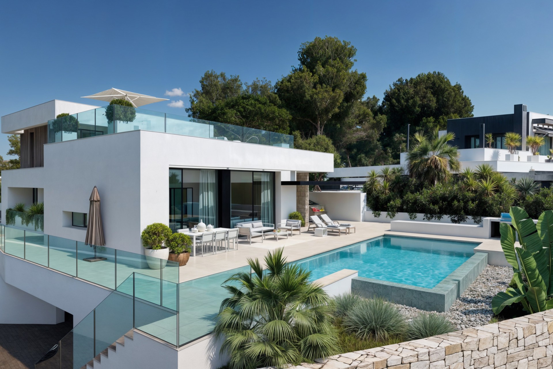 Nouvelle construction - Villa / Jumelée - Moraira