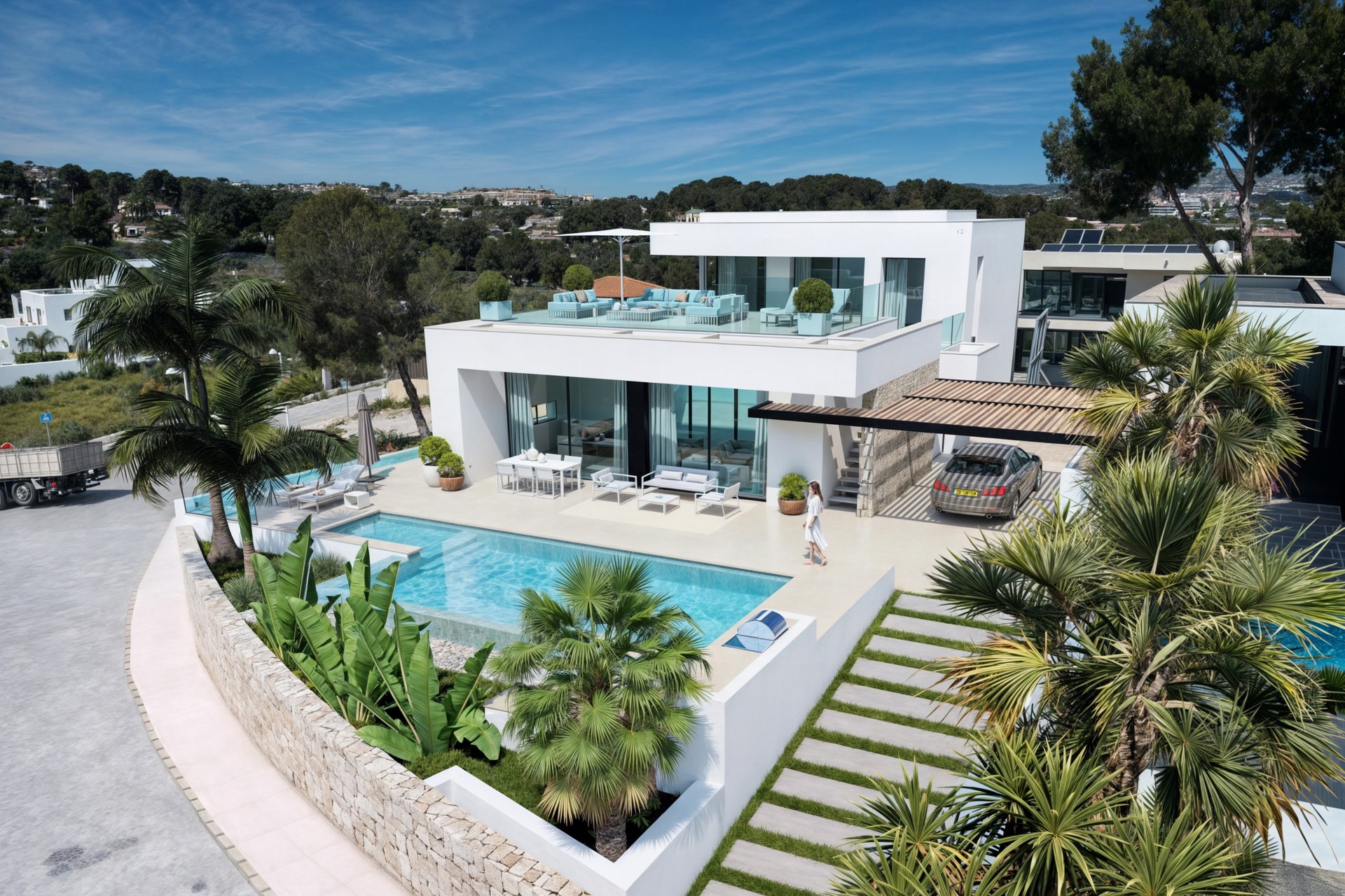 Nouvelle construction - Villa / Jumelée - Moraira
