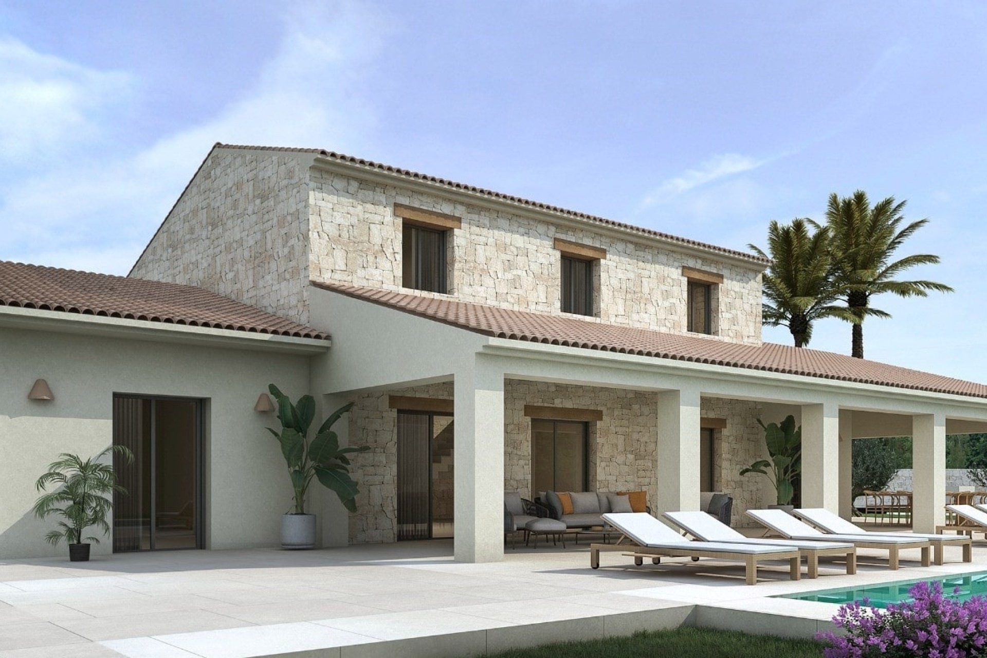 Nouvelle construction - Villa / Jumelée - Moraira