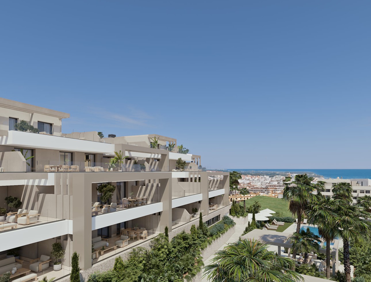 Obra nueva - Apartamento / piso - Estepona