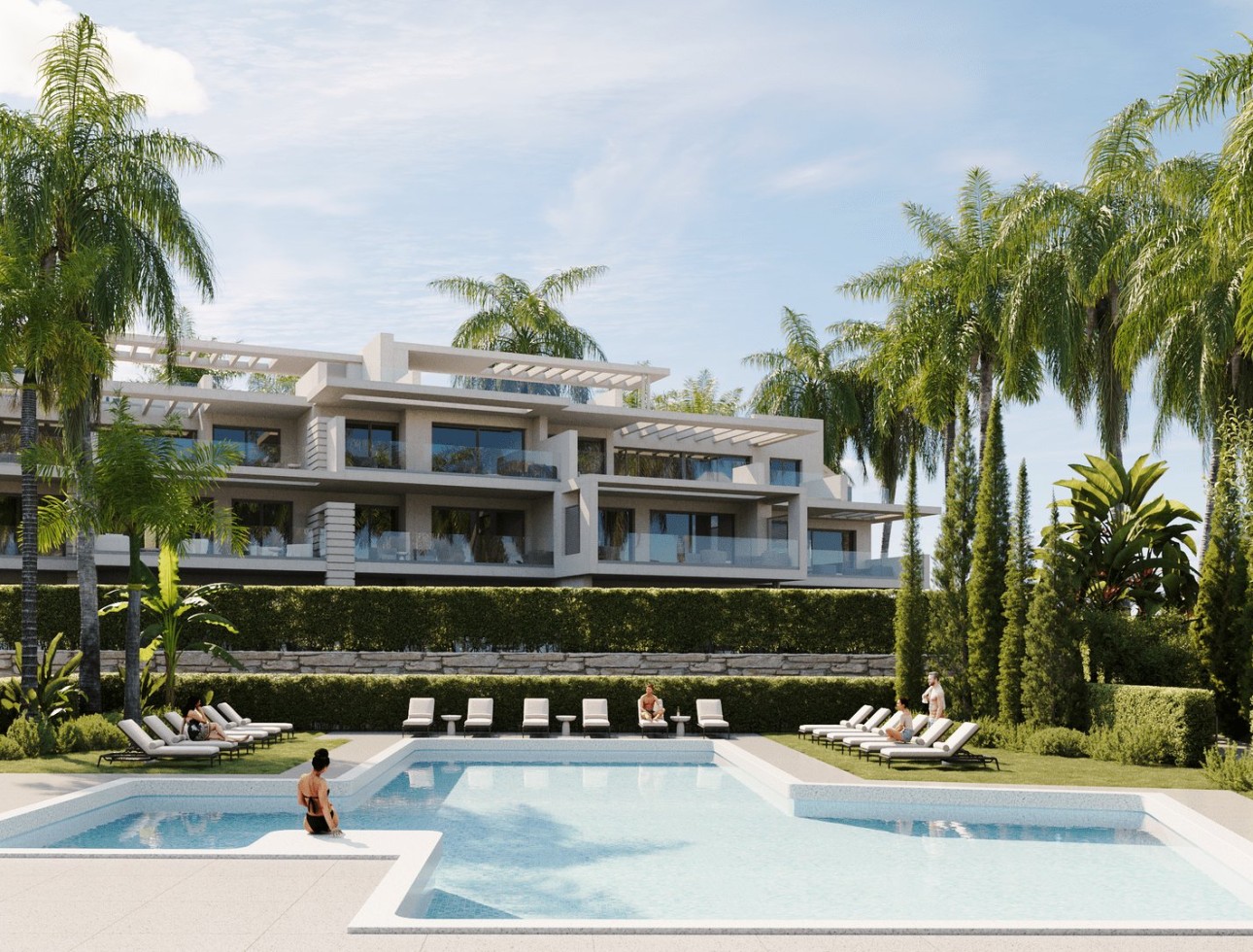 Obra nueva - Apartamento / piso - Estepona