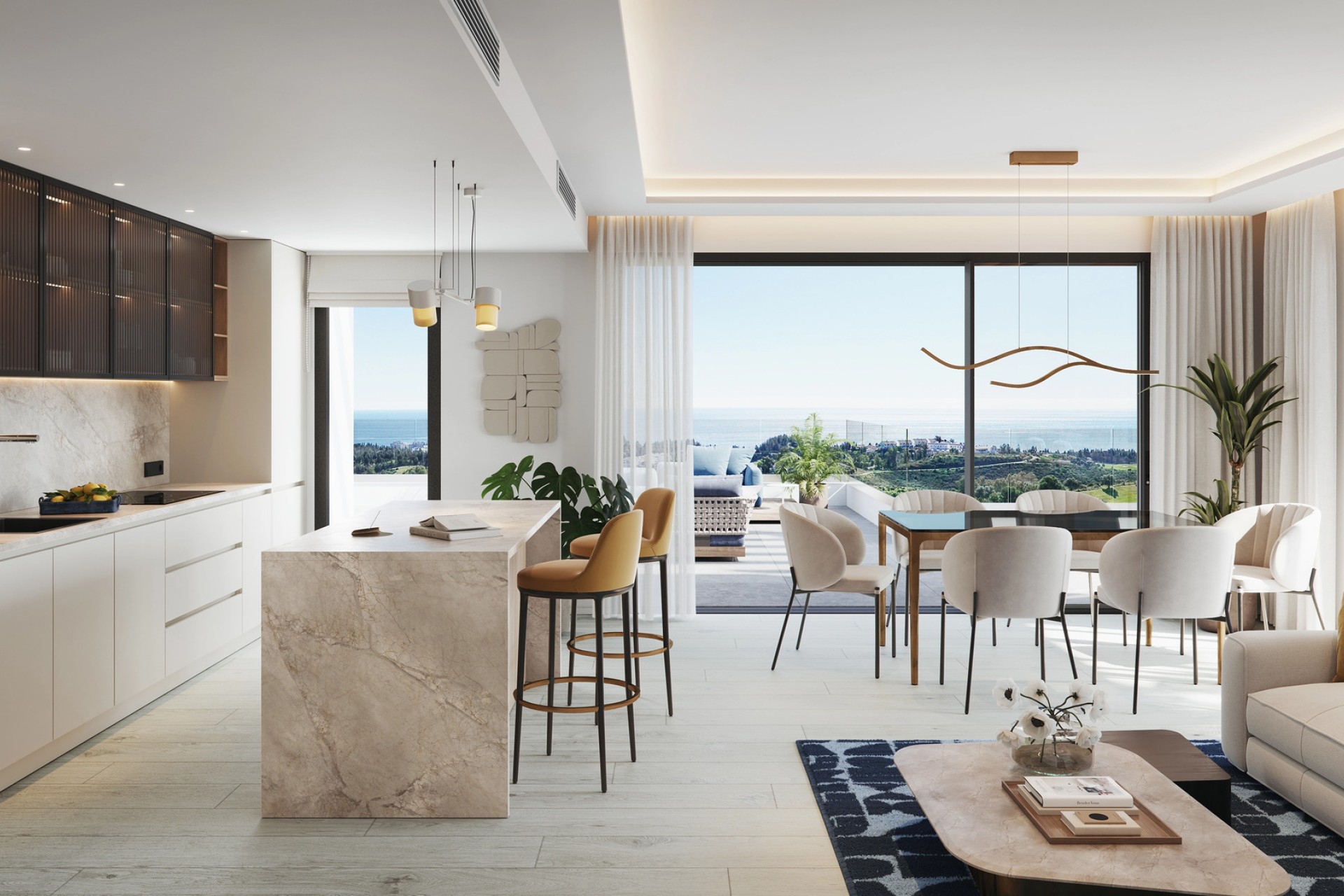 Obra nueva - Apartamento / piso - Las Lagunas de Mijas