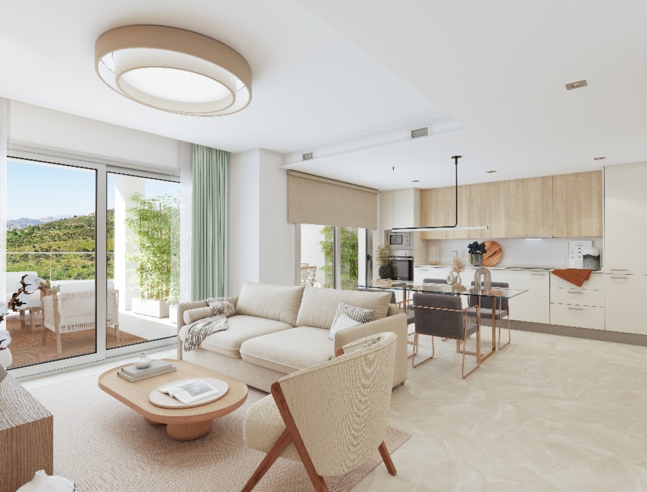 Obra nueva - Apartamento / piso - Las Lagunas de Mijas