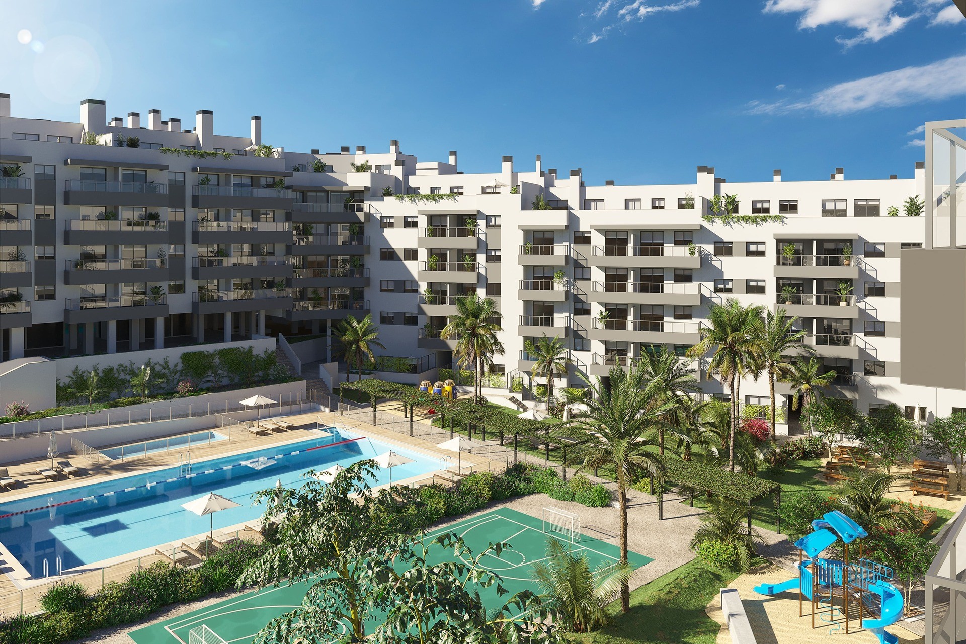 Obra nueva - Ático - Las Lagunas de Mijas