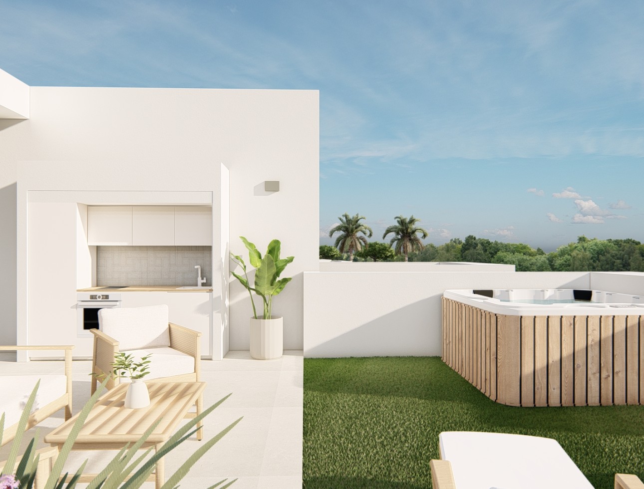 Obra nueva - Bungalow bajo - Ciudad Quesada