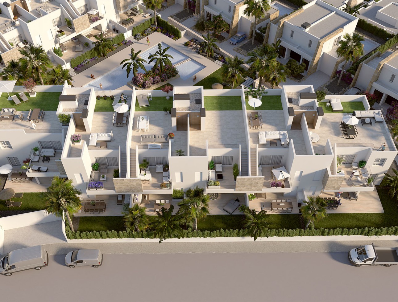 Obra nueva - Bungalow bajo - La Finca Golf