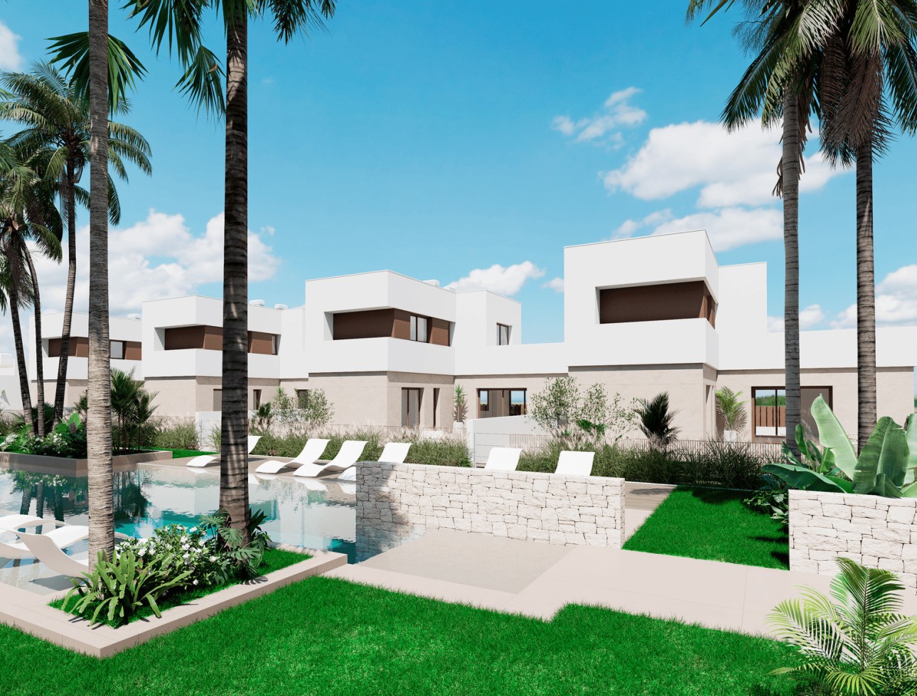 Obra nueva - Bungalow bajo - Los Alcázares
