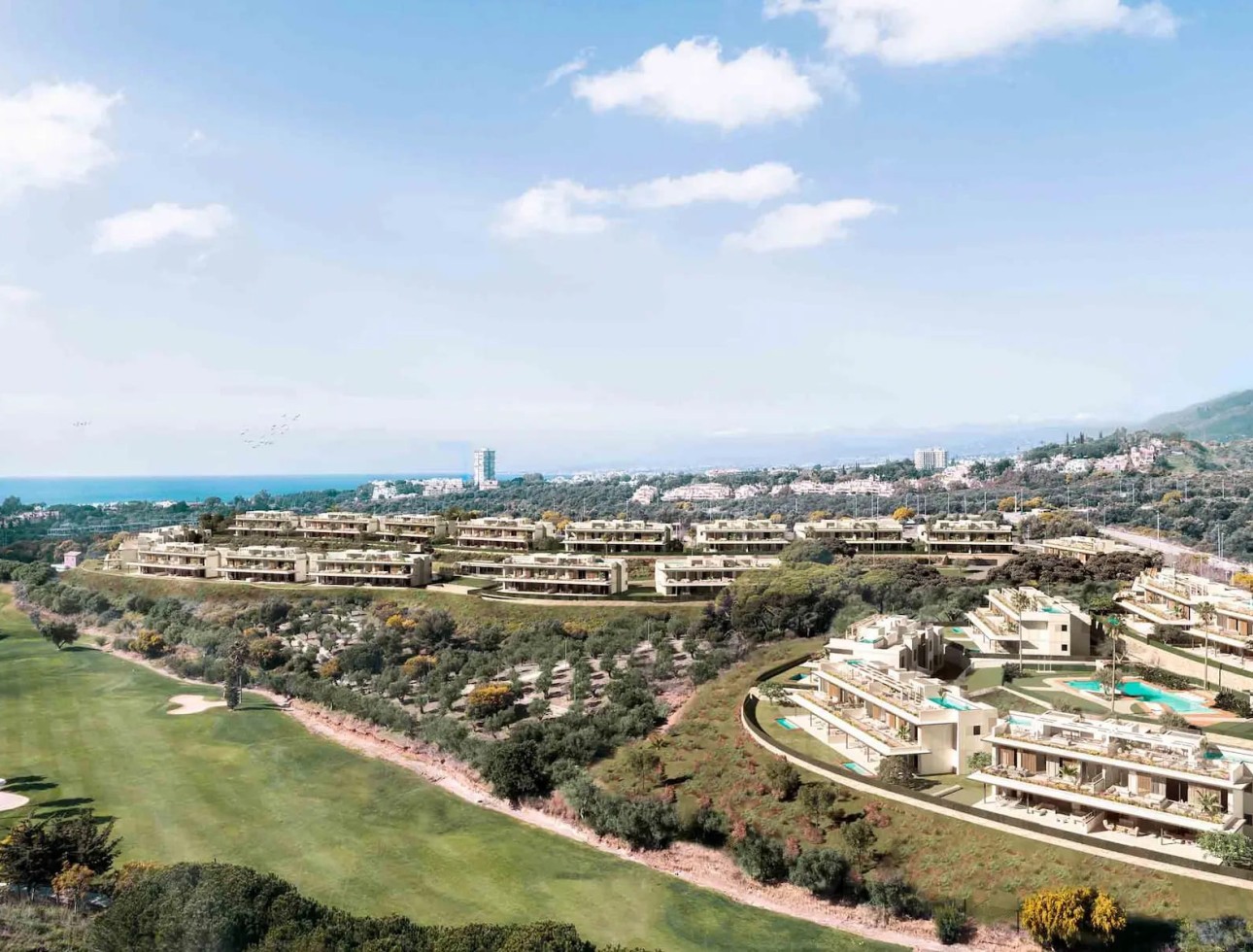 Obra nueva - Bungalow bajo - Marbella