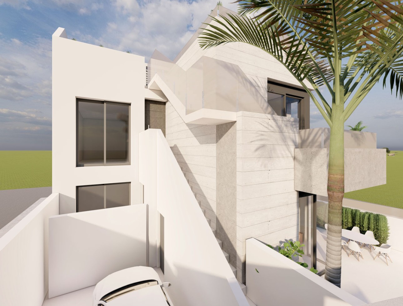 Obra nueva - Bungalow bajo - Pilar de la Horadada