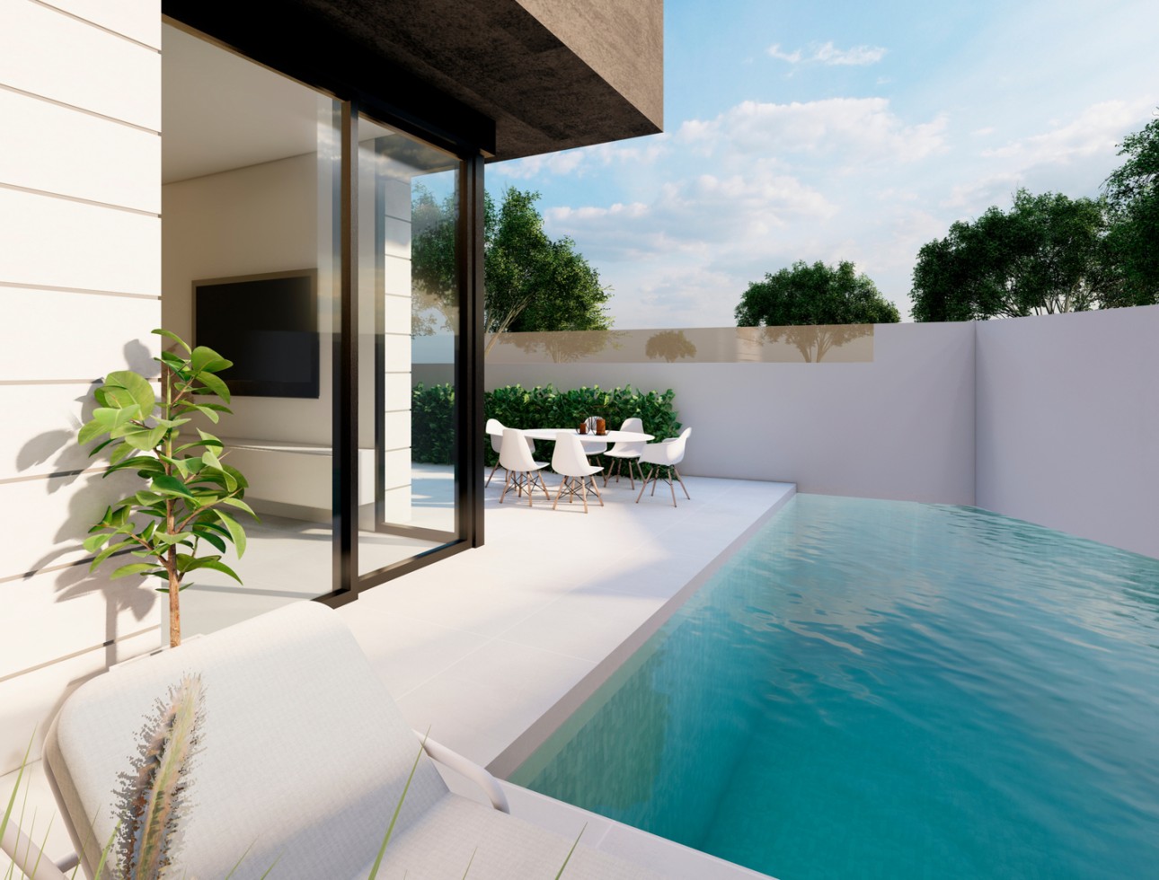 Obra nueva - Bungalow bajo - Pilar de la Horadada