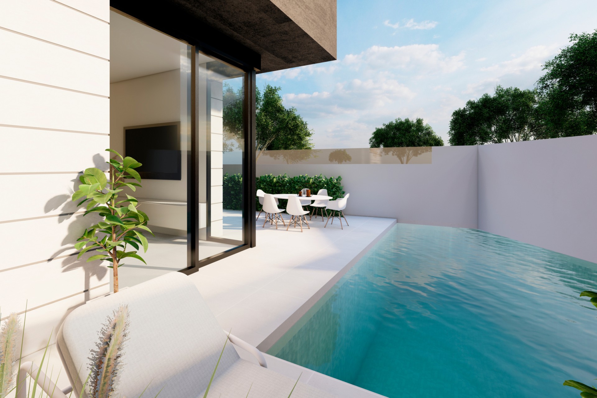 Obra nueva - Bungalow bajo - Pilar de la Horadada