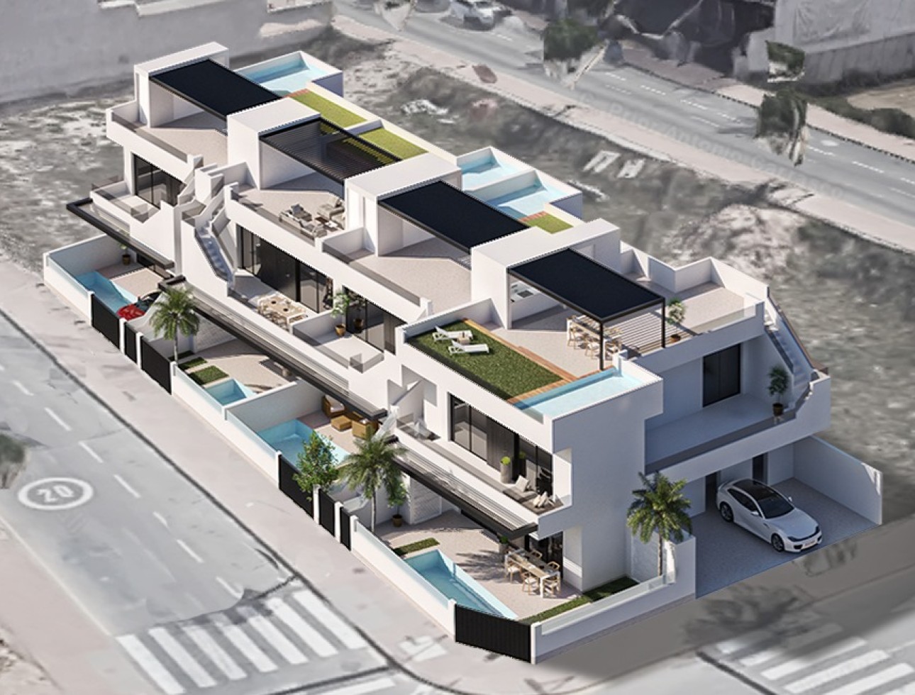 Obra nueva - Bungalow elevado - Las Esperanzas