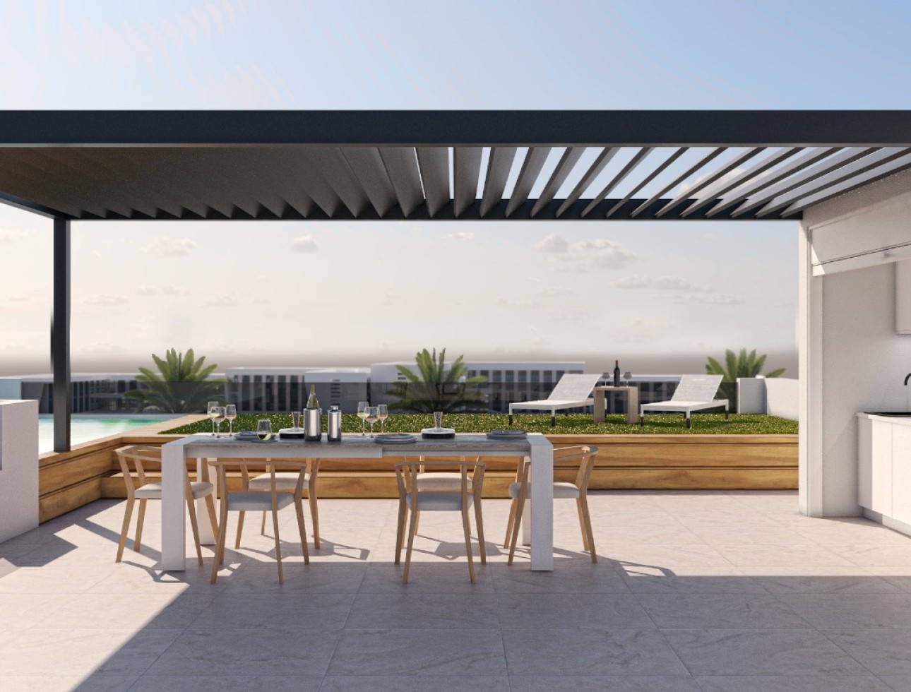 Obra nueva - Bungalow elevado - Las Esperanzas