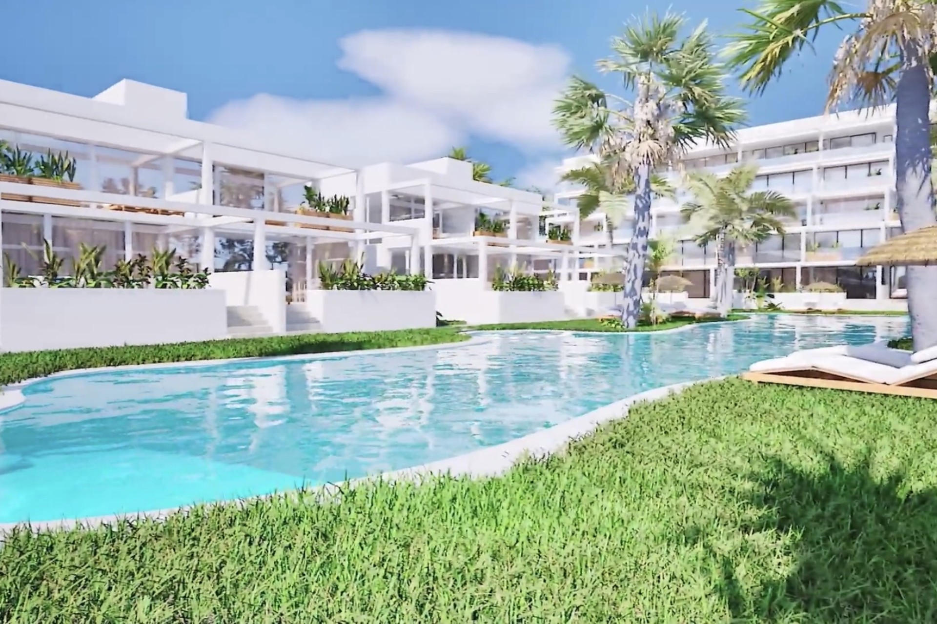 Obra nueva - Bungalow elevado - Mar de Cristal