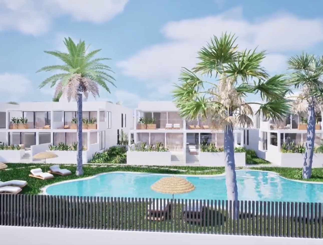 Obra nueva - Bungalow elevado - Mar de Cristal