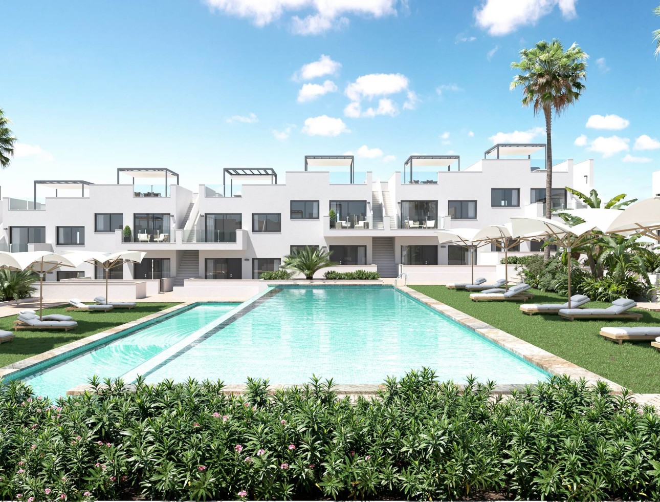 Obra nueva - Bungalow elevado - Torrevieja