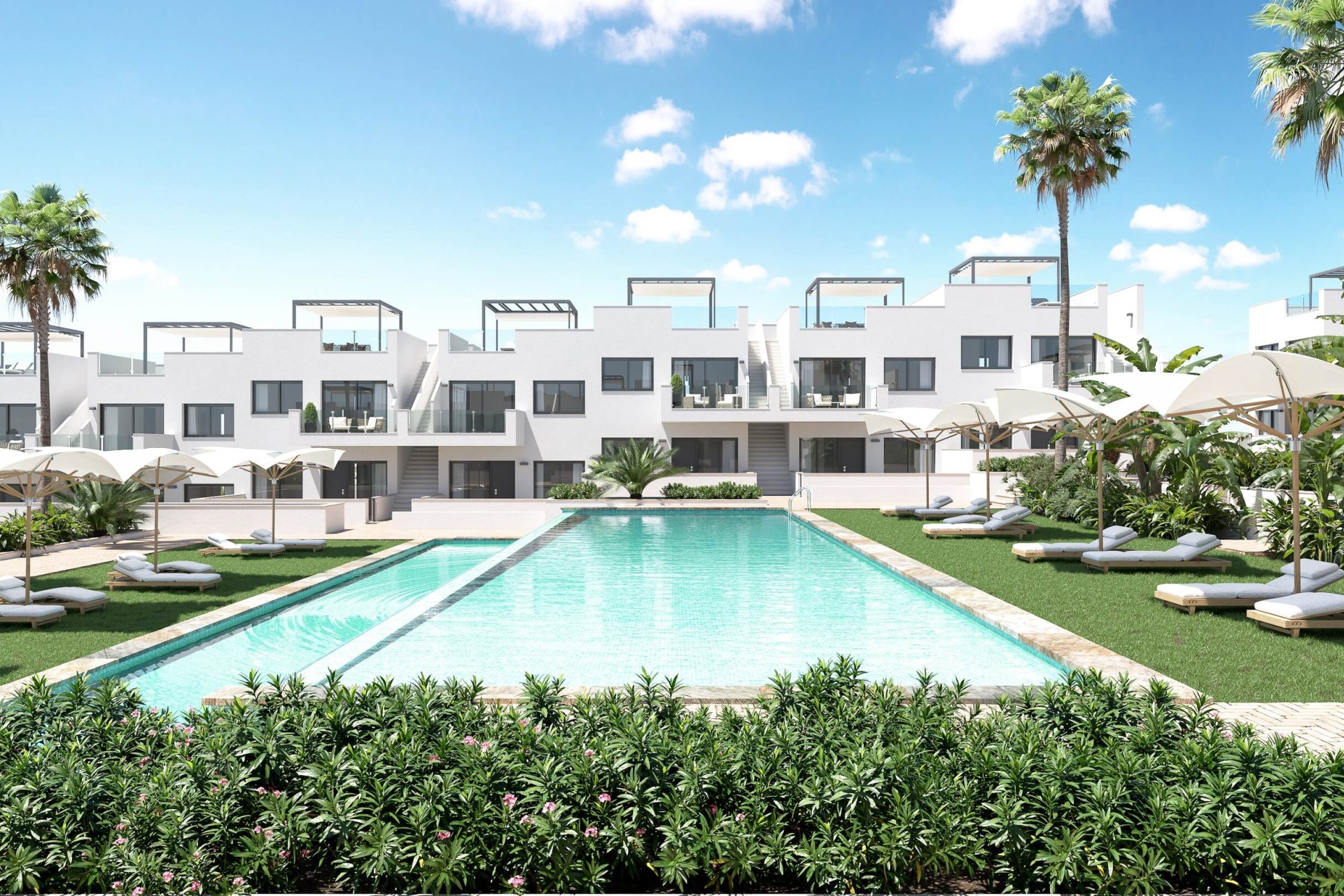 Obra nueva - Bungalow elevado - Torrevieja