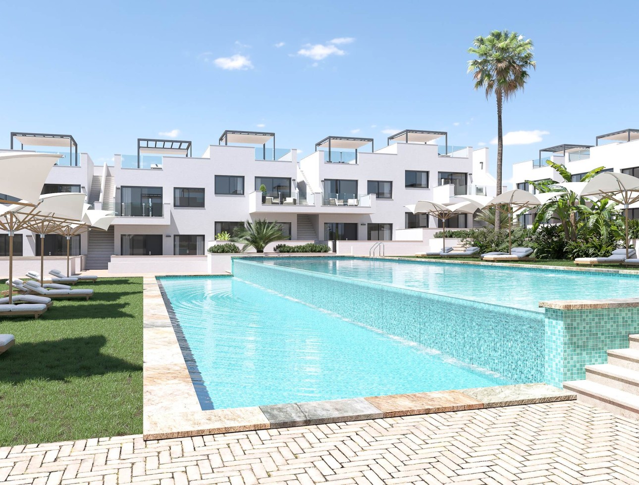 Obra nueva - Bungalow elevado - Torrevieja