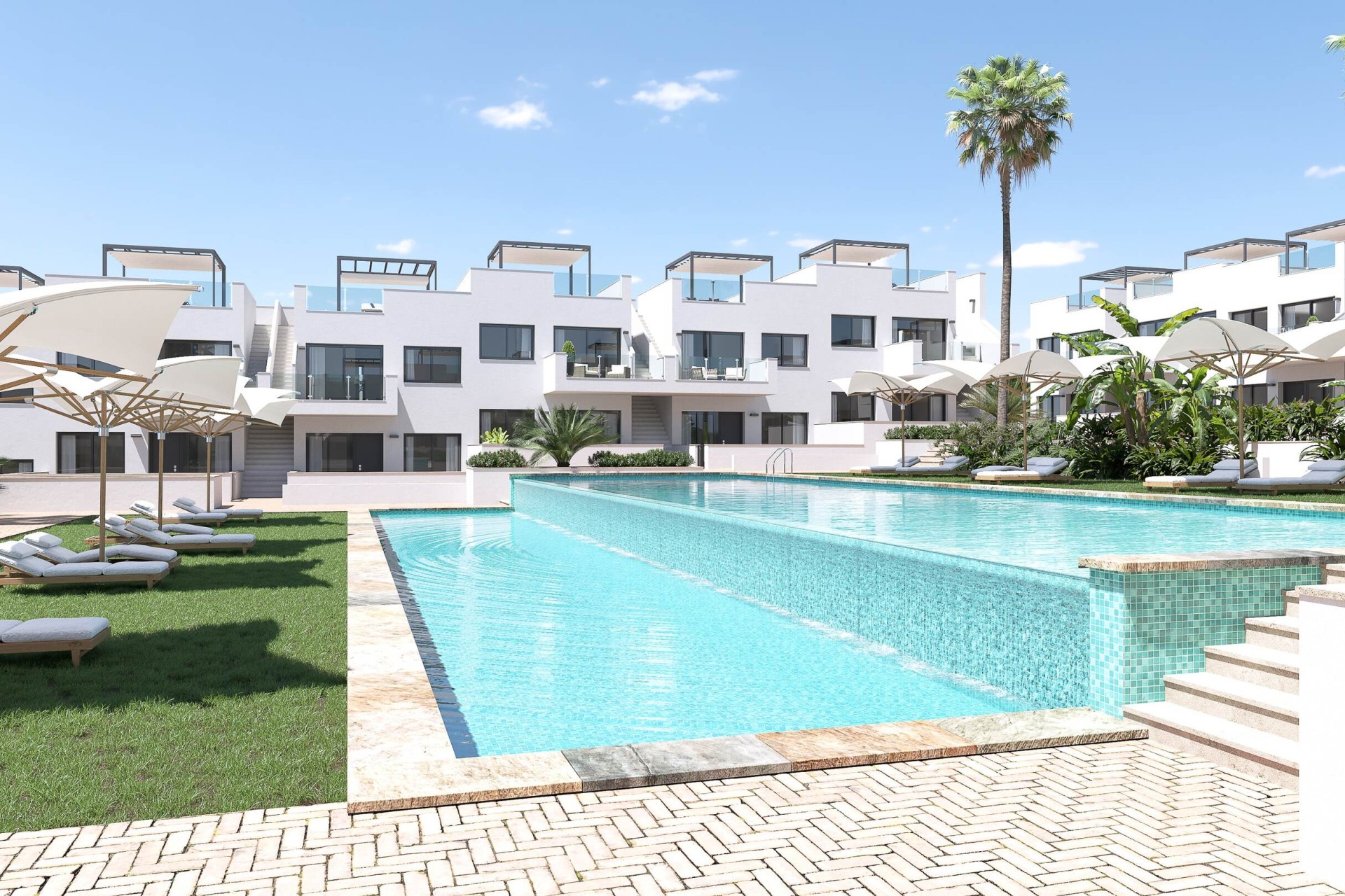 Obra nueva - Bungalow elevado - Torrevieja