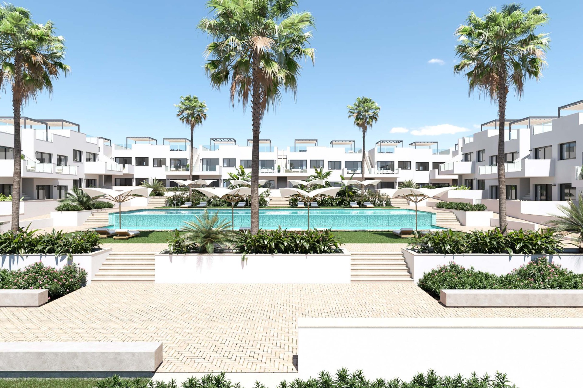 Obra nueva - Bungalow elevado - Torrevieja