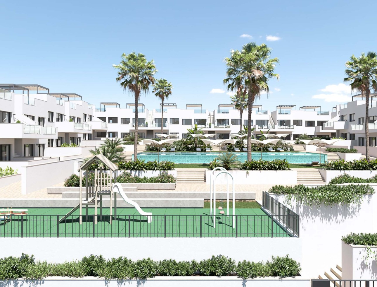 Obra nueva - Bungalow elevado - Torrevieja