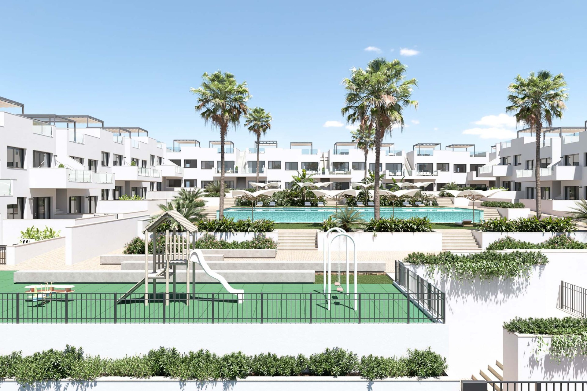 Obra nueva - Bungalow elevado - Torrevieja