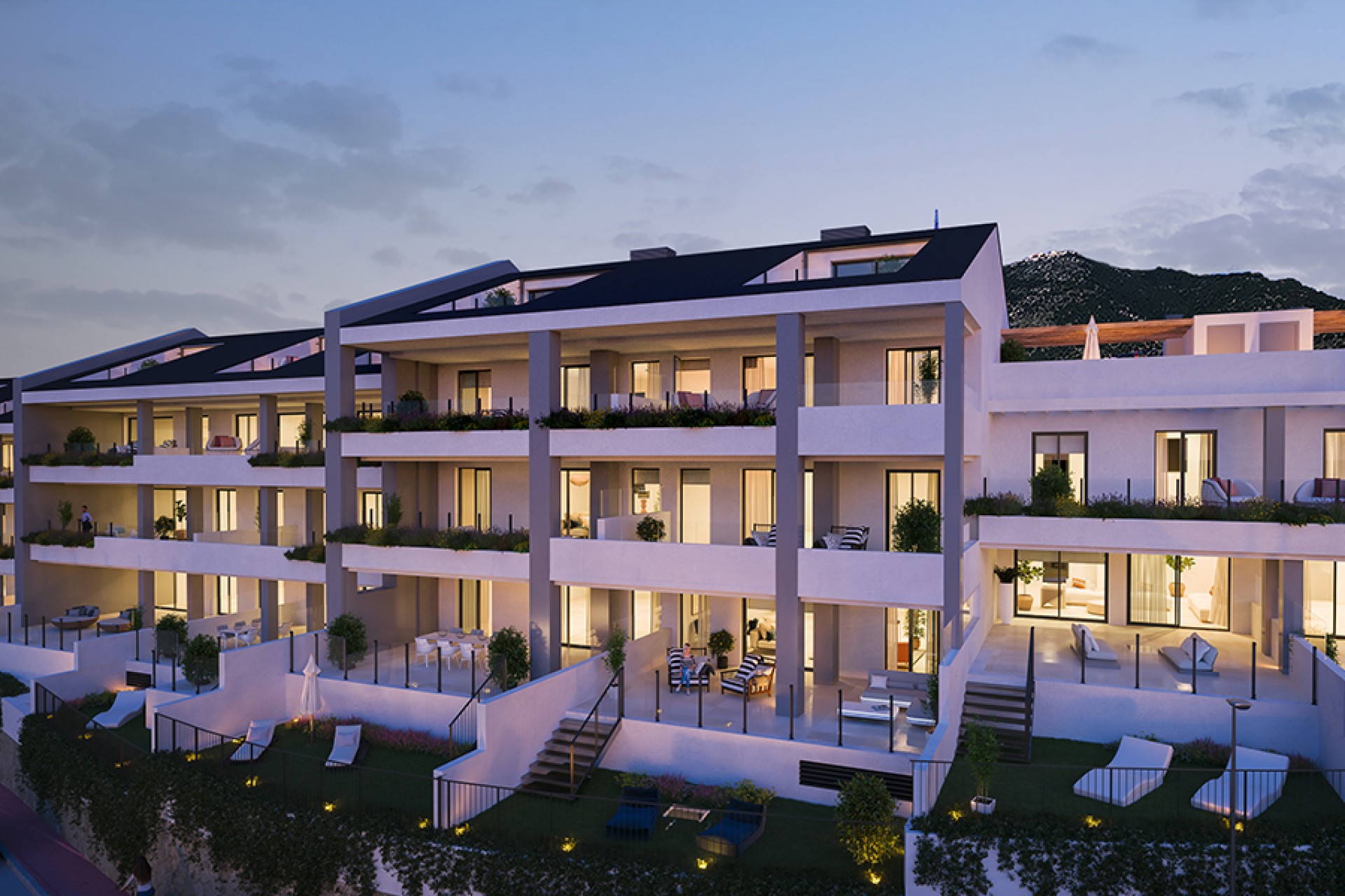 Obra nueva - Casa pareada - Benalmádena