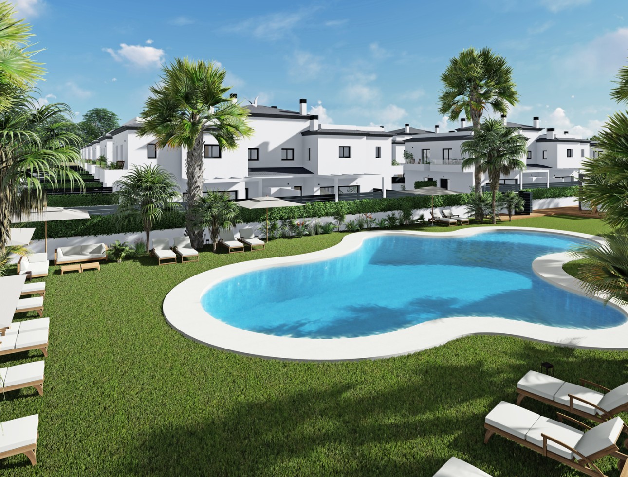 Obra nueva - Casa pareada - Gran Alacant