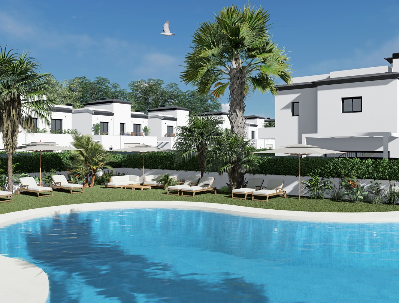 Obra nueva - Casa pareada - Gran Alacant