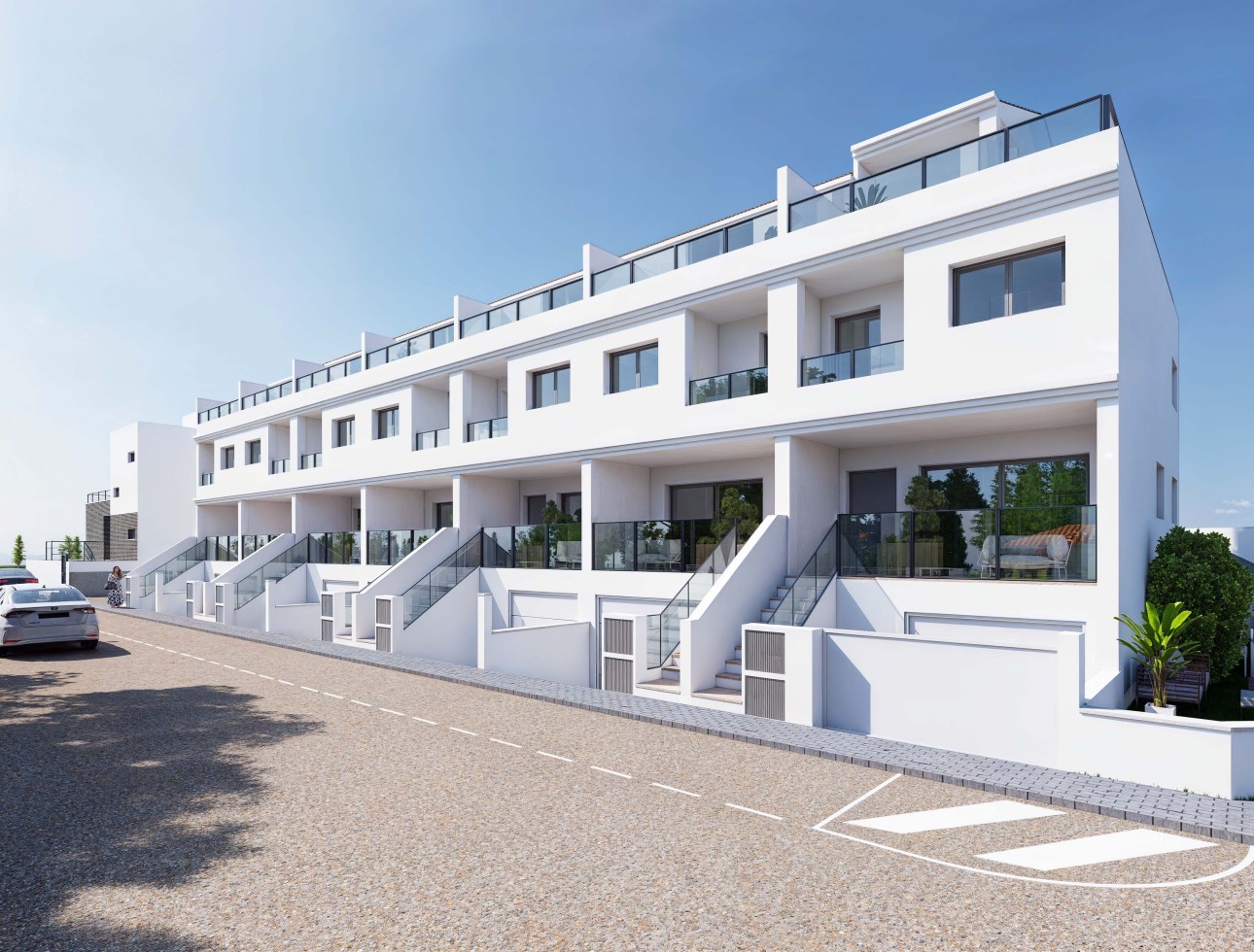 Obra nueva - Casa pareada - Rafal