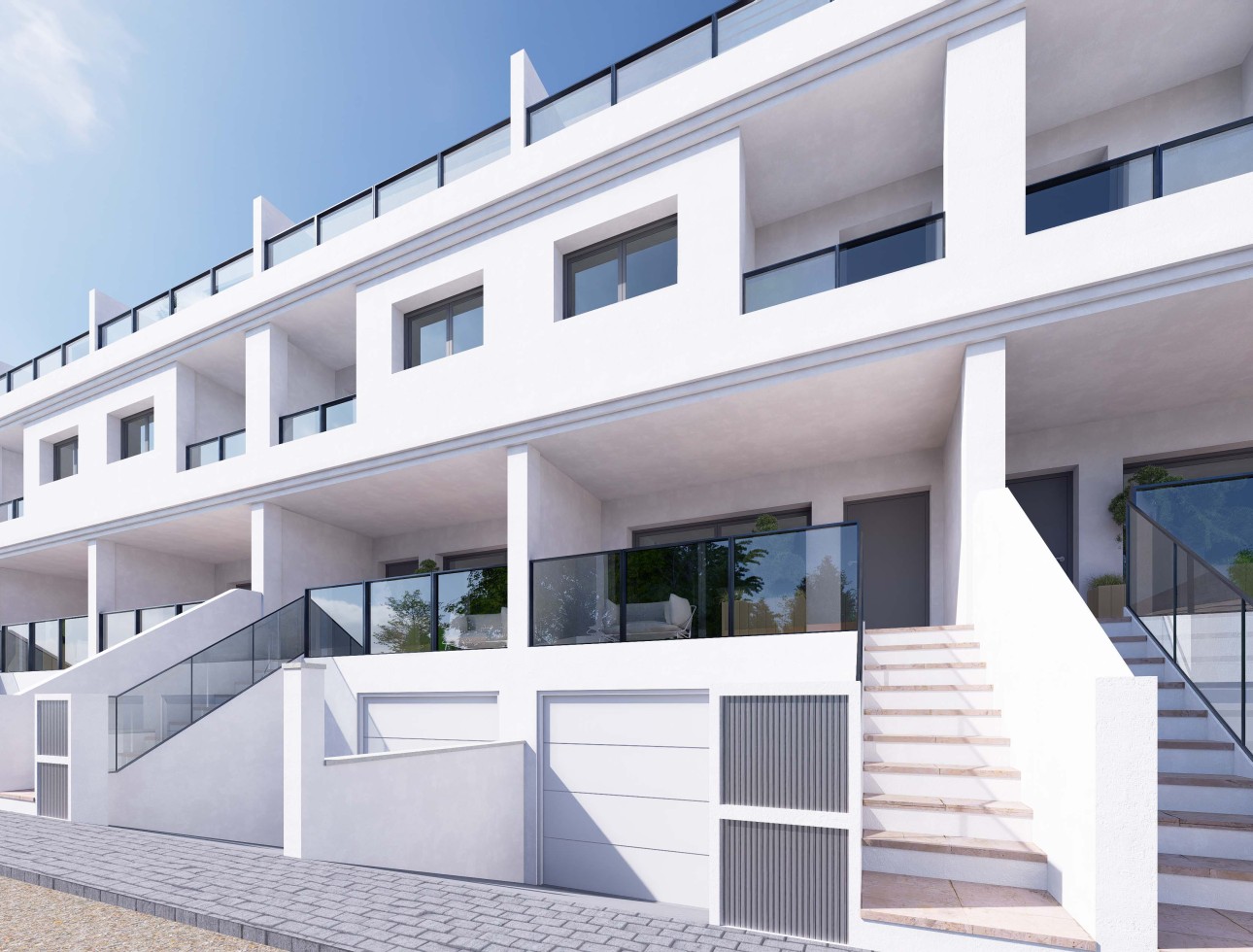 Obra nueva - Casa pareada - Rafal