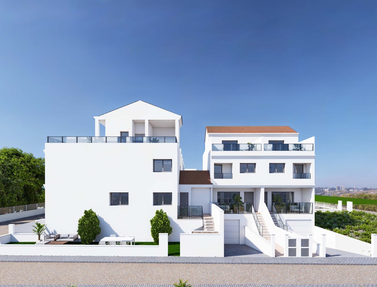 Obra nueva - Casa pareada - Rafal