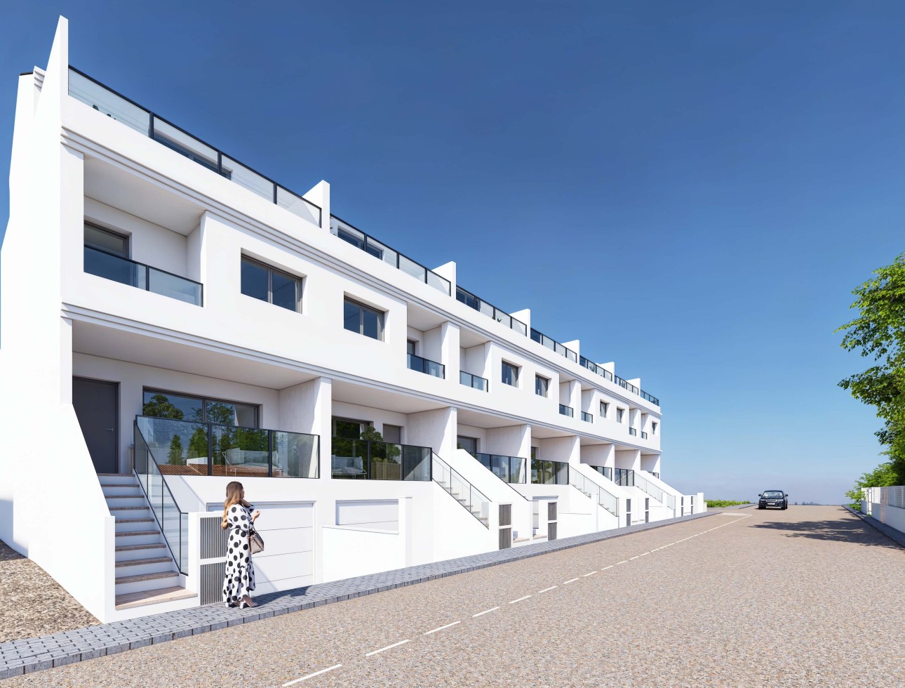Obra nueva - Casa pareada - Rafal