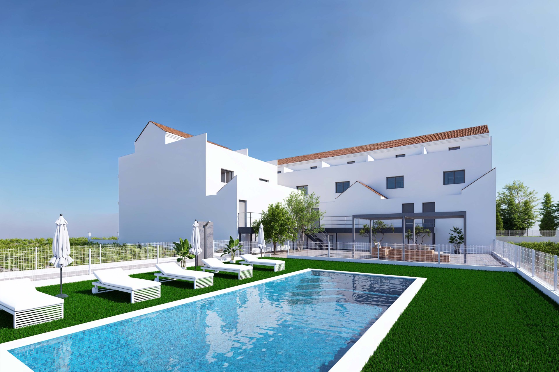 Obra nueva - Casa pareada - Rafal