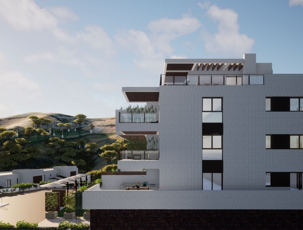 Obra nueva - Planta baja - Calahonda