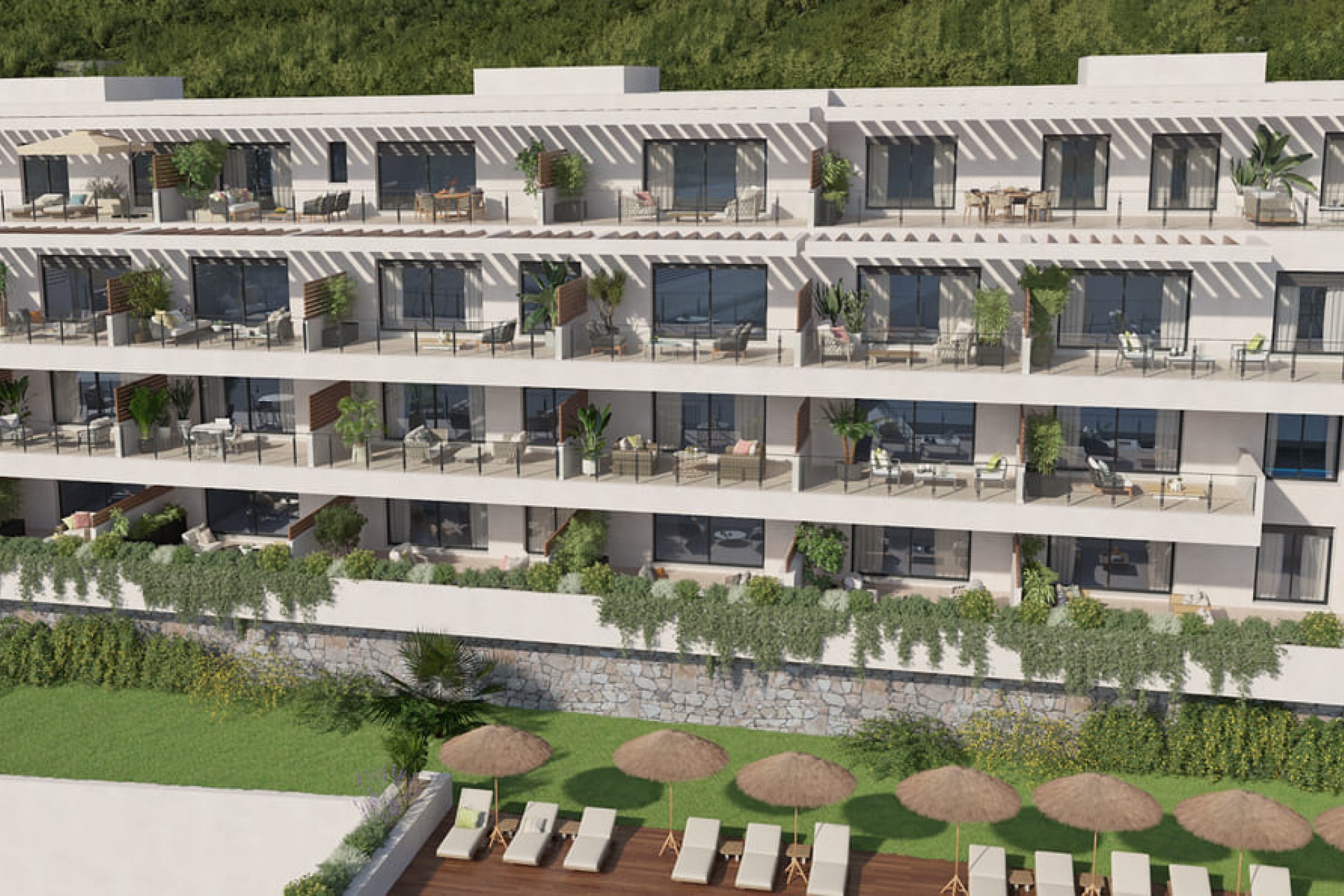 Obra nueva - Planta baja - Calahonda
