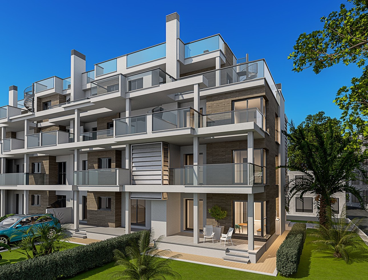 Obra nueva - Planta baja - Denia